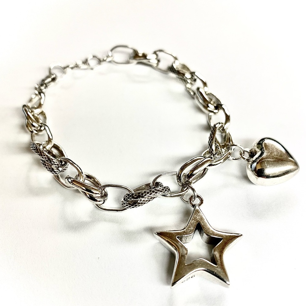 925 Sterling Silver Charm Bracelet